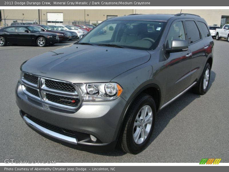 Mineral Gray Metallic / Dark Graystone/Medium Graystone 2013 Dodge Durango Crew