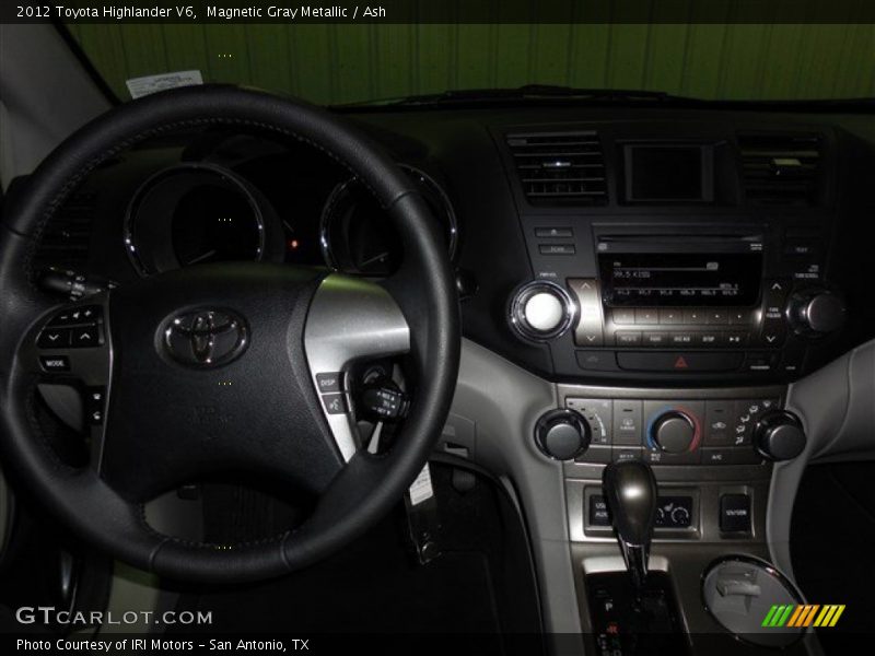 Magnetic Gray Metallic / Ash 2012 Toyota Highlander V6