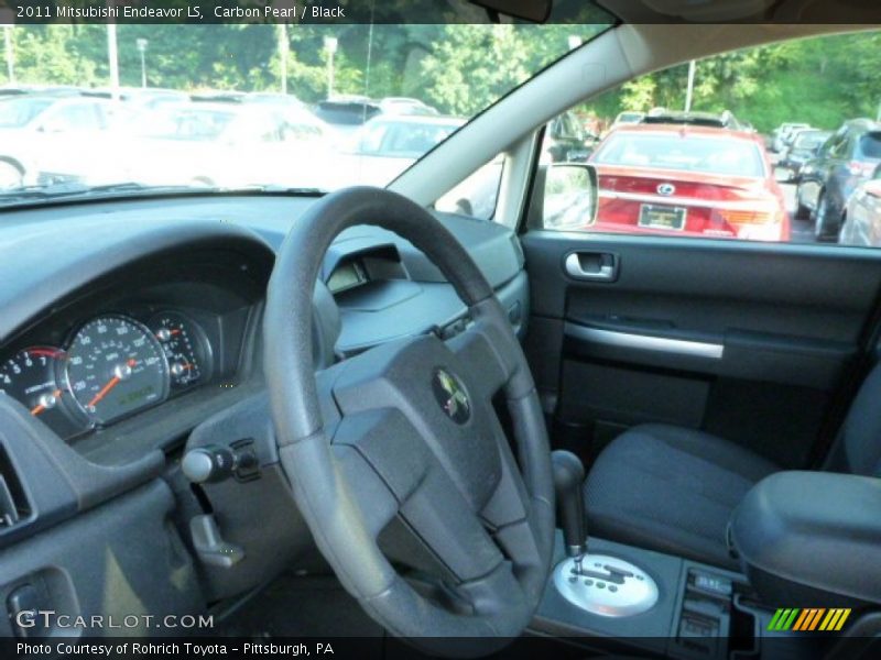 Carbon Pearl / Black 2011 Mitsubishi Endeavor LS