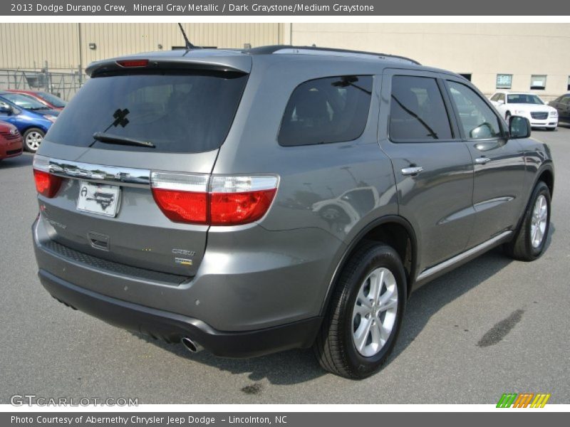 Mineral Gray Metallic / Dark Graystone/Medium Graystone 2013 Dodge Durango Crew