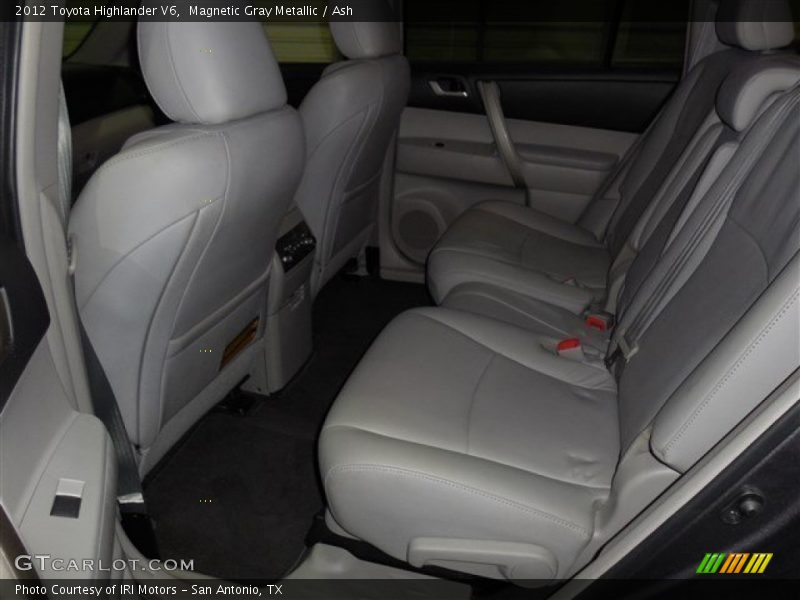 Magnetic Gray Metallic / Ash 2012 Toyota Highlander V6