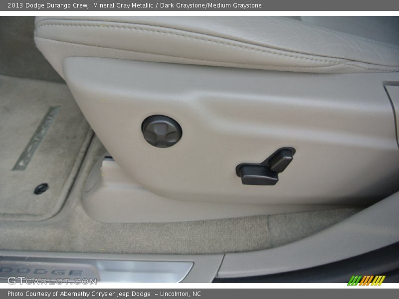 Mineral Gray Metallic / Dark Graystone/Medium Graystone 2013 Dodge Durango Crew