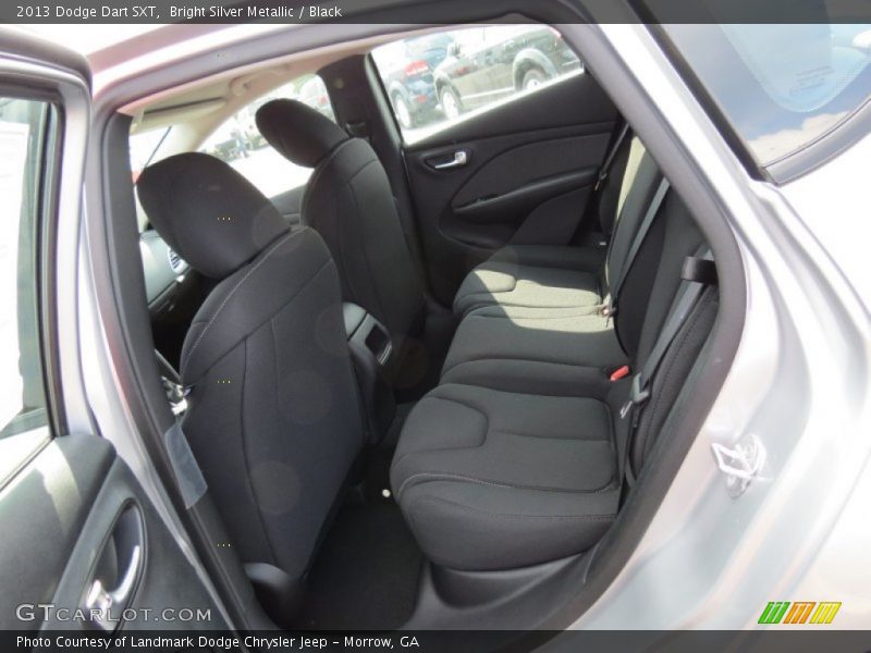 Bright Silver Metallic / Black 2013 Dodge Dart SXT