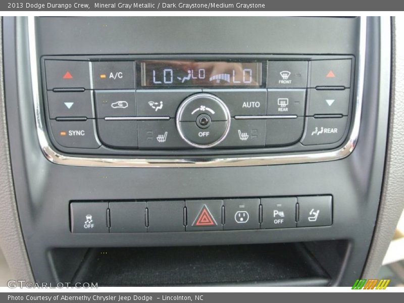 Mineral Gray Metallic / Dark Graystone/Medium Graystone 2013 Dodge Durango Crew