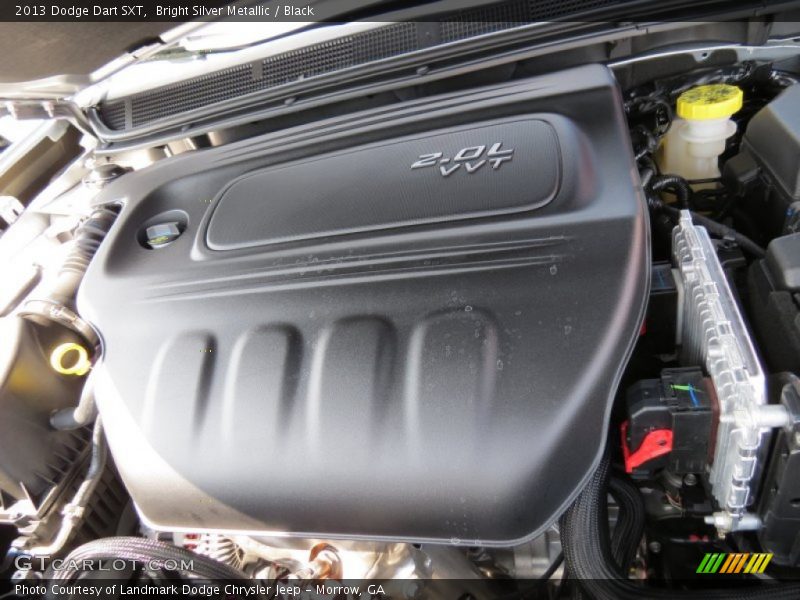 Bright Silver Metallic / Black 2013 Dodge Dart SXT