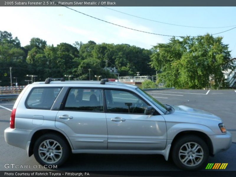 Platinum Silver Metallic / Off Black 2005 Subaru Forester 2.5 XT