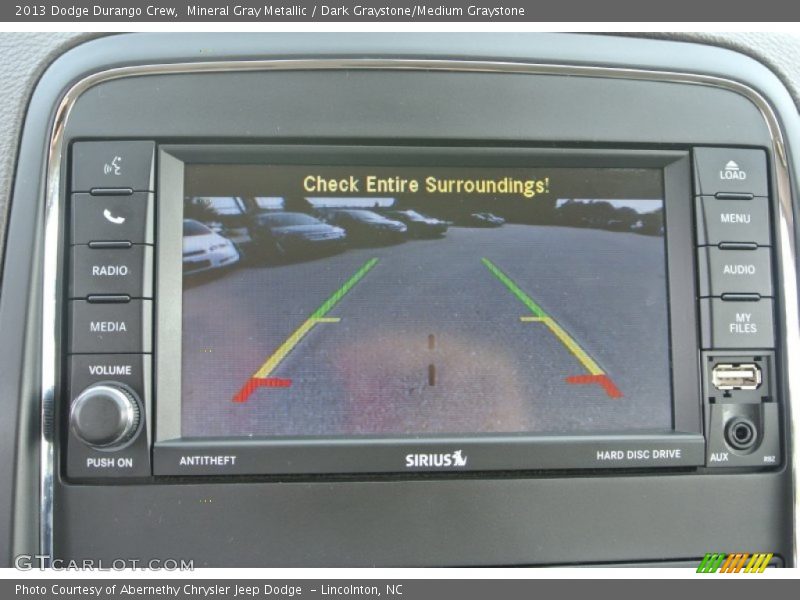Mineral Gray Metallic / Dark Graystone/Medium Graystone 2013 Dodge Durango Crew