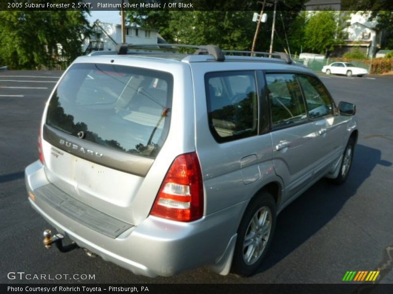 Platinum Silver Metallic / Off Black 2005 Subaru Forester 2.5 XT