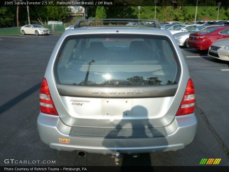 Platinum Silver Metallic / Off Black 2005 Subaru Forester 2.5 XT