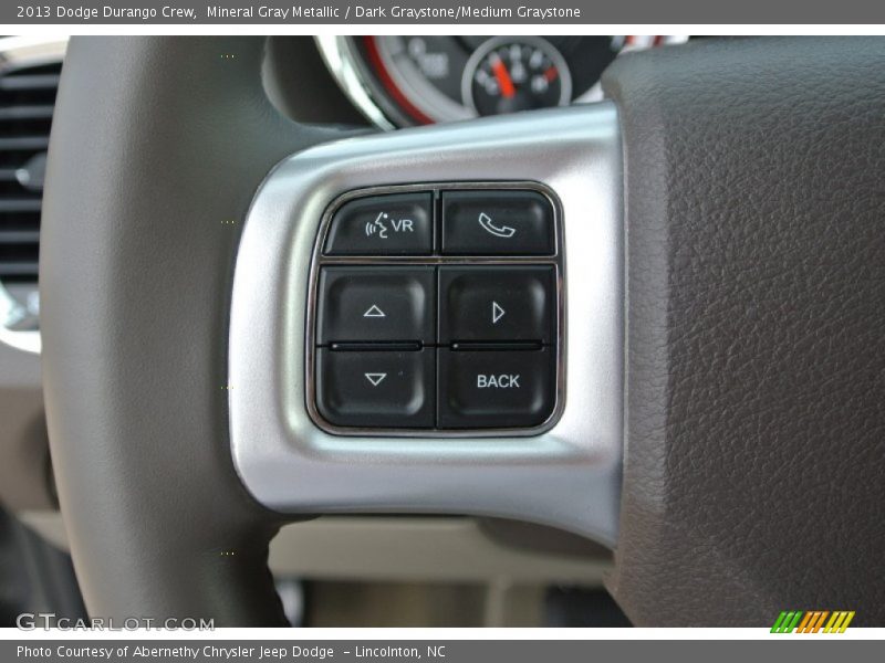 Mineral Gray Metallic / Dark Graystone/Medium Graystone 2013 Dodge Durango Crew