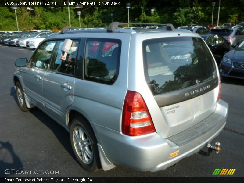 Platinum Silver Metallic / Off Black 2005 Subaru Forester 2.5 XT