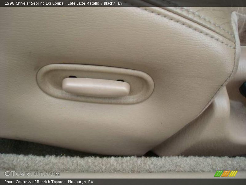 Cafe Latte Metallic / Black/Tan 1998 Chrysler Sebring LXi Coupe