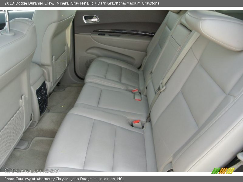 Mineral Gray Metallic / Dark Graystone/Medium Graystone 2013 Dodge Durango Crew