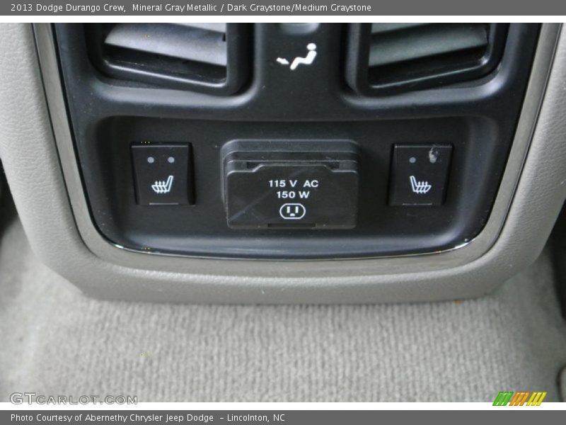 Mineral Gray Metallic / Dark Graystone/Medium Graystone 2013 Dodge Durango Crew