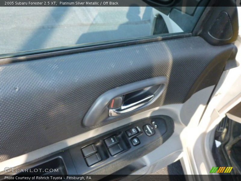 Platinum Silver Metallic / Off Black 2005 Subaru Forester 2.5 XT