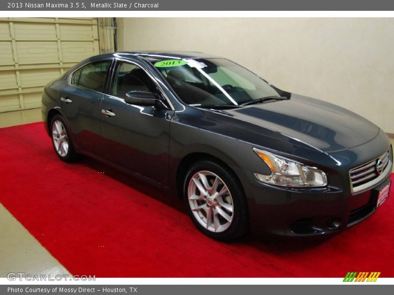 Metallic Slate / Charcoal 2013 Nissan Maxima 3.5 S