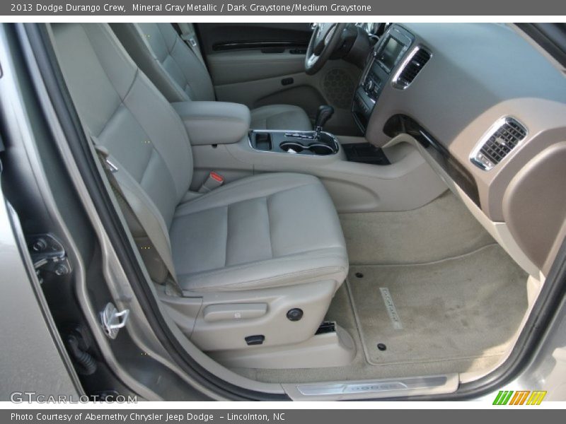 Mineral Gray Metallic / Dark Graystone/Medium Graystone 2013 Dodge Durango Crew