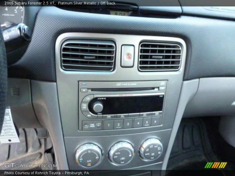Platinum Silver Metallic / Off Black 2005 Subaru Forester 2.5 XT