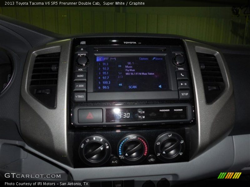 Super White / Graphite 2013 Toyota Tacoma V6 SR5 Prerunner Double Cab