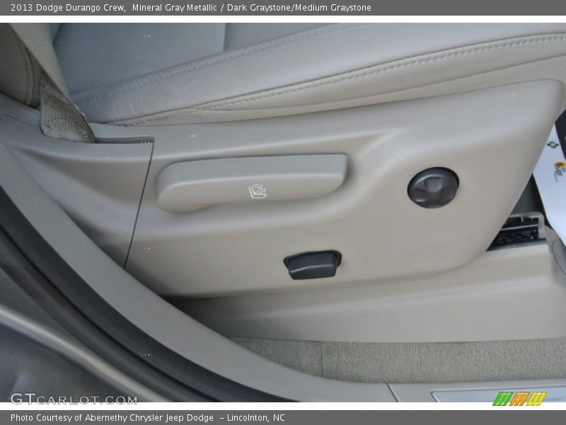 Mineral Gray Metallic / Dark Graystone/Medium Graystone 2013 Dodge Durango Crew