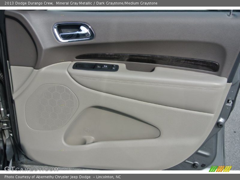 Mineral Gray Metallic / Dark Graystone/Medium Graystone 2013 Dodge Durango Crew