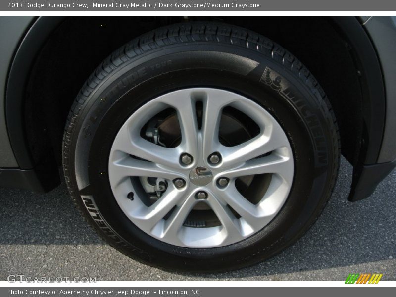 Mineral Gray Metallic / Dark Graystone/Medium Graystone 2013 Dodge Durango Crew