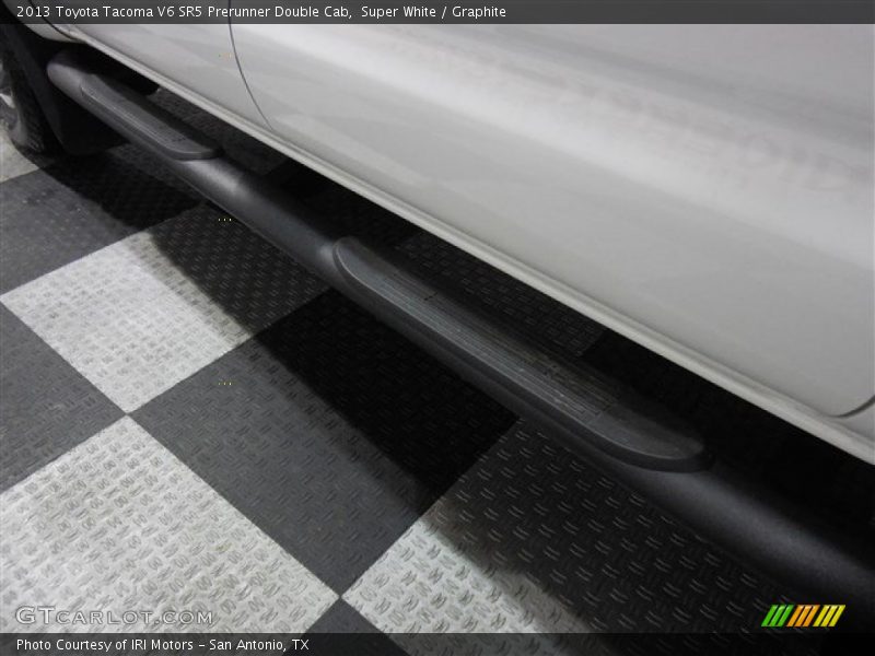 Super White / Graphite 2013 Toyota Tacoma V6 SR5 Prerunner Double Cab