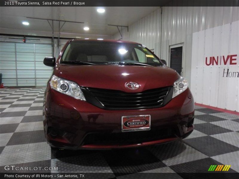 Salsa Red Pearl / Bisque 2011 Toyota Sienna
