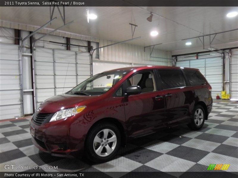 Salsa Red Pearl / Bisque 2011 Toyota Sienna