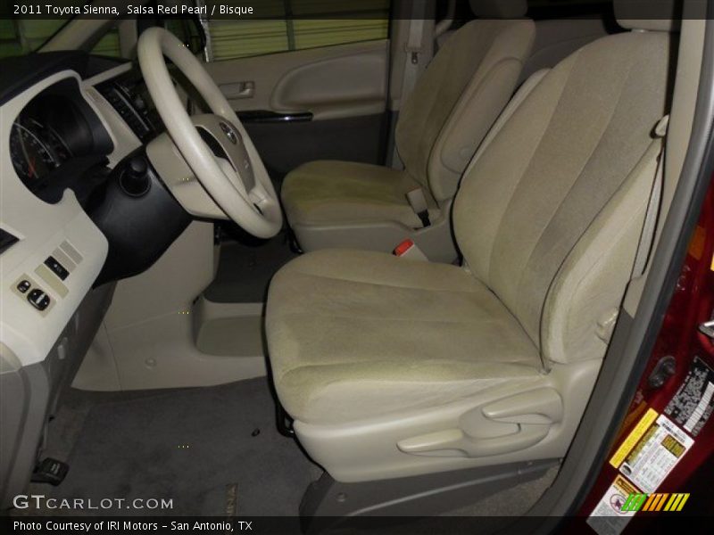 Salsa Red Pearl / Bisque 2011 Toyota Sienna