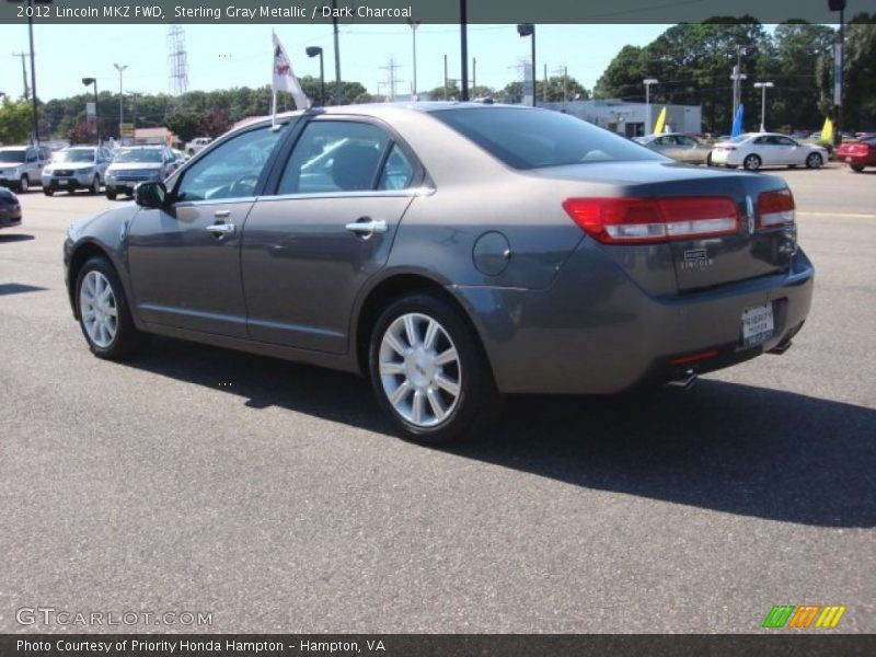 Sterling Gray Metallic / Dark Charcoal 2012 Lincoln MKZ FWD