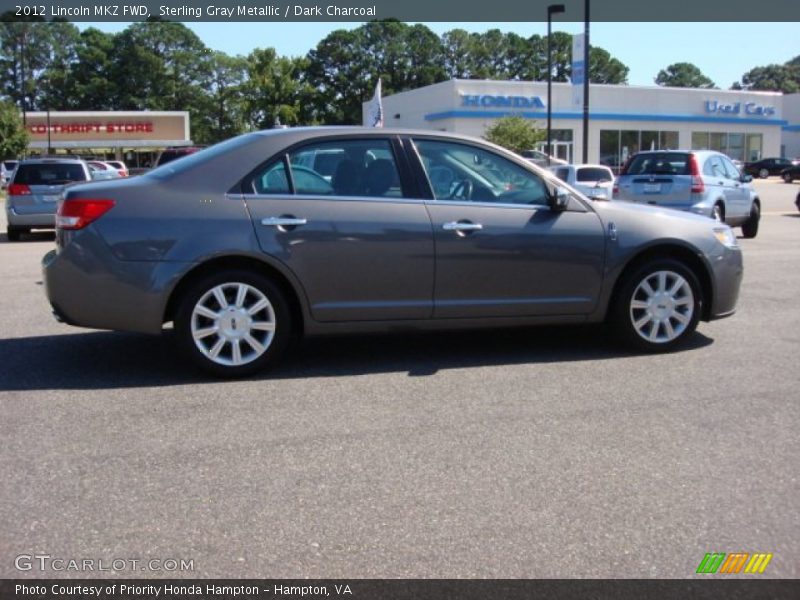 Sterling Gray Metallic / Dark Charcoal 2012 Lincoln MKZ FWD