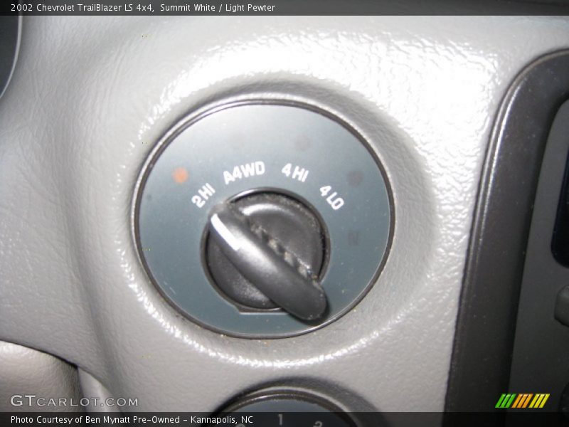 Summit White / Light Pewter 2002 Chevrolet TrailBlazer LS 4x4