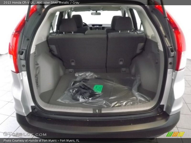 Alabaster Silver Metallic / Gray 2013 Honda CR-V LX
