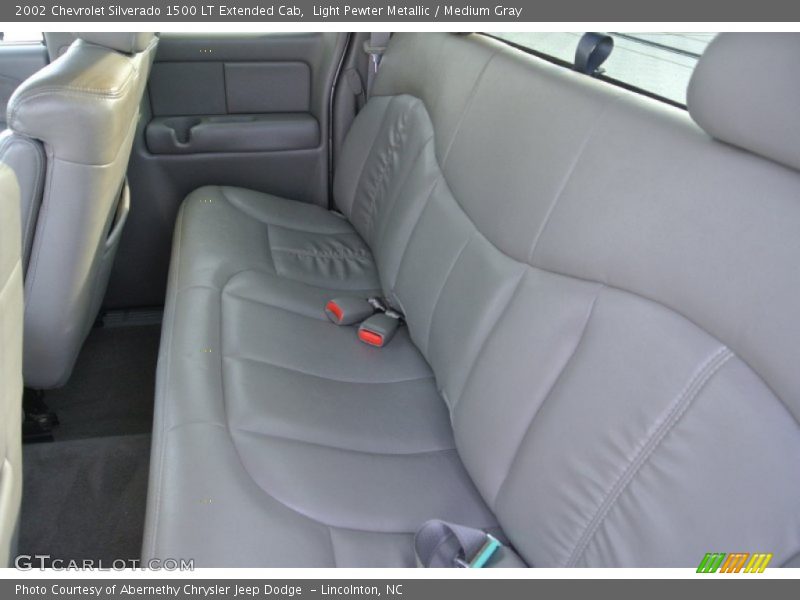 Light Pewter Metallic / Medium Gray 2002 Chevrolet Silverado 1500 LT Extended Cab