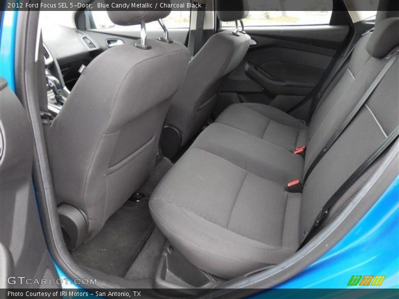 Blue Candy Metallic / Charcoal Black 2012 Ford Focus SEL 5-Door