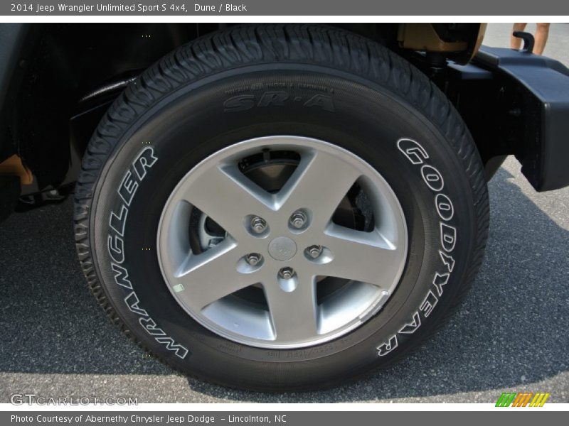  2014 Wrangler Unlimited Sport S 4x4 Wheel