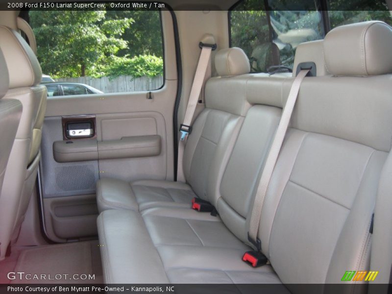 Oxford White / Tan 2008 Ford F150 Lariat SuperCrew