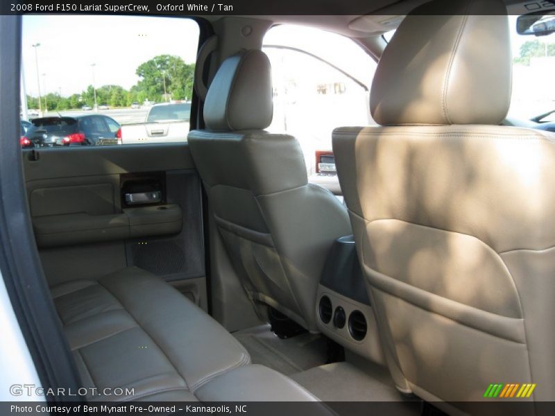 Oxford White / Tan 2008 Ford F150 Lariat SuperCrew