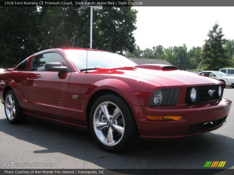 Dark Candy Apple Red / Dark Charcoal 2008 Ford Mustang GT Premium Coupe