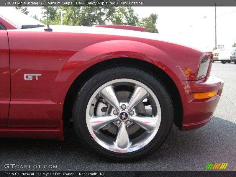 Dark Candy Apple Red / Dark Charcoal 2008 Ford Mustang GT Premium Coupe