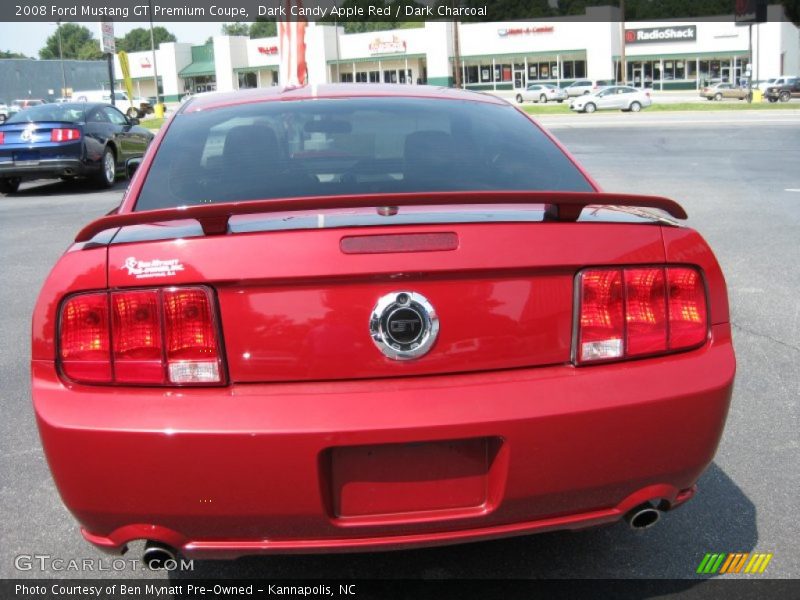 Dark Candy Apple Red / Dark Charcoal 2008 Ford Mustang GT Premium Coupe