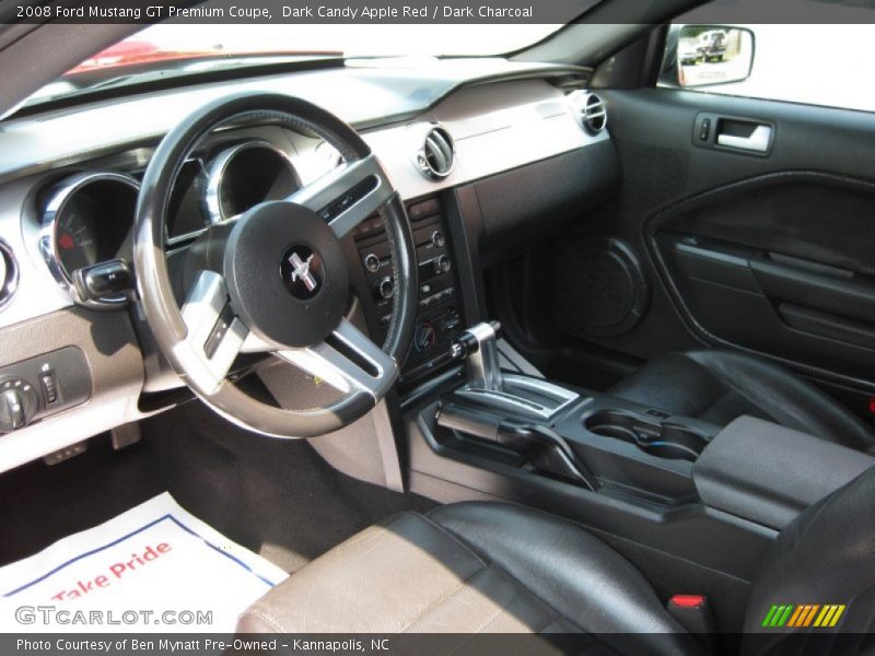 Dark Candy Apple Red / Dark Charcoal 2008 Ford Mustang GT Premium Coupe