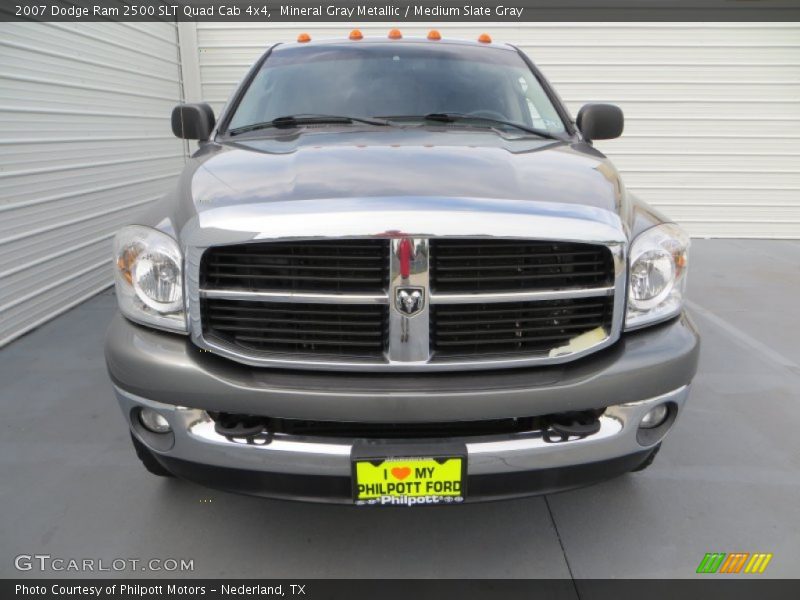 Mineral Gray Metallic / Medium Slate Gray 2007 Dodge Ram 2500 SLT Quad Cab 4x4