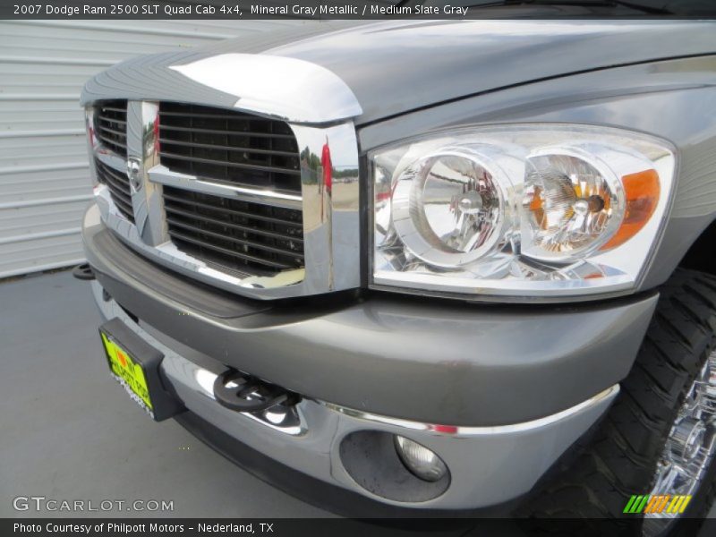 Mineral Gray Metallic / Medium Slate Gray 2007 Dodge Ram 2500 SLT Quad Cab 4x4