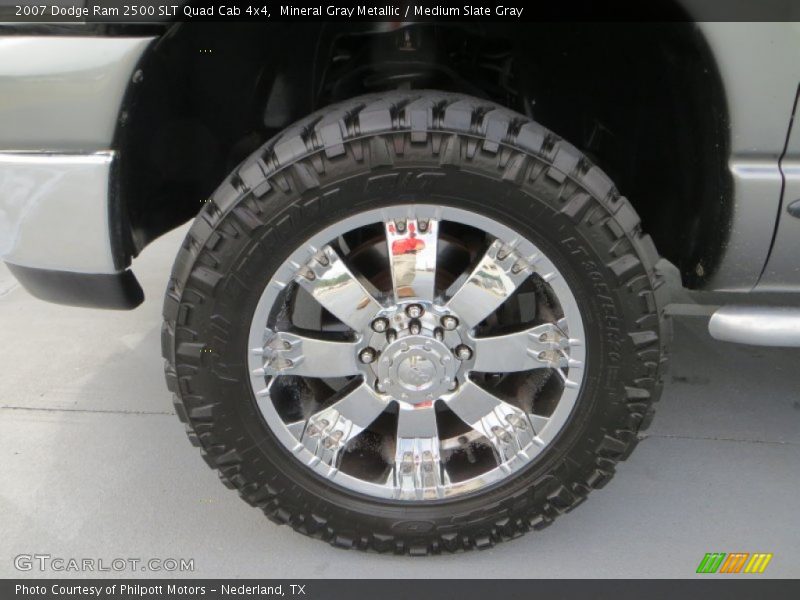 Custom Wheels of 2007 Ram 2500 SLT Quad Cab 4x4