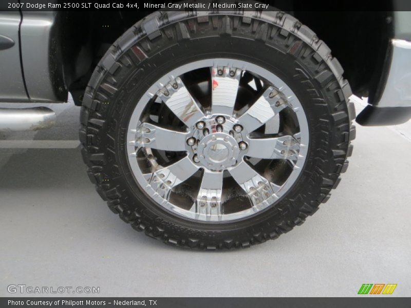 Mineral Gray Metallic / Medium Slate Gray 2007 Dodge Ram 2500 SLT Quad Cab 4x4