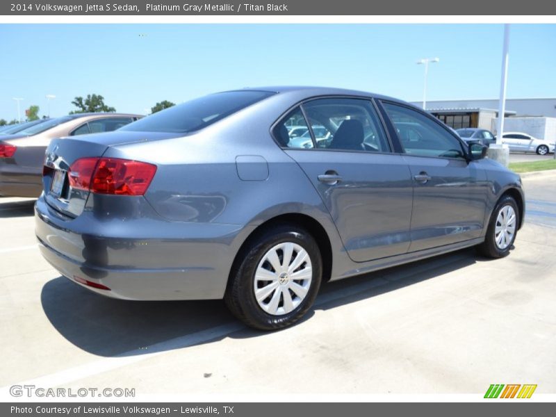 Platinum Gray Metallic / Titan Black 2014 Volkswagen Jetta S Sedan