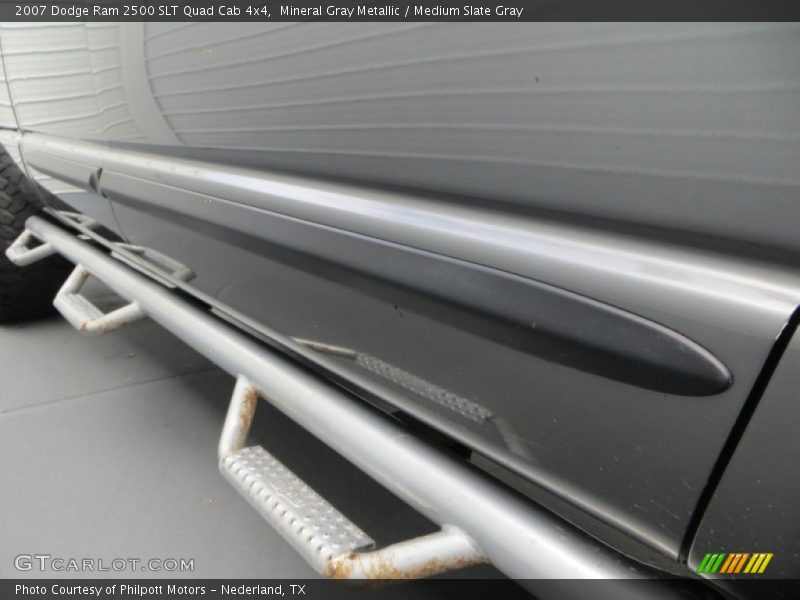 Mineral Gray Metallic / Medium Slate Gray 2007 Dodge Ram 2500 SLT Quad Cab 4x4