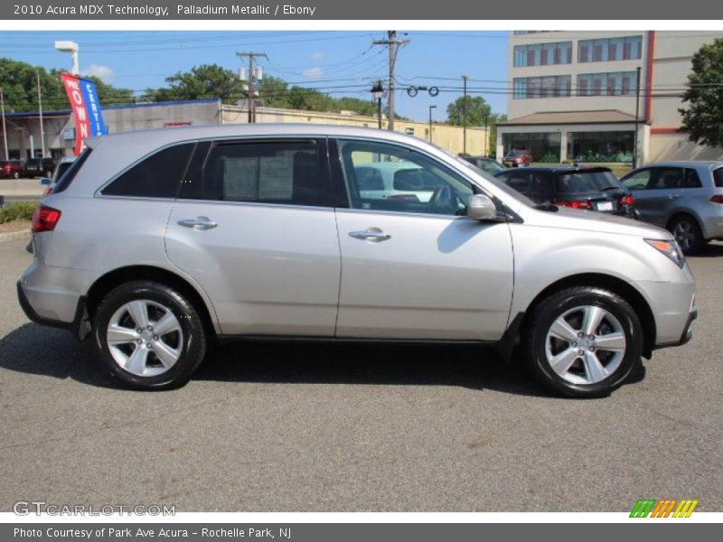 Palladium Metallic / Ebony 2010 Acura MDX Technology
